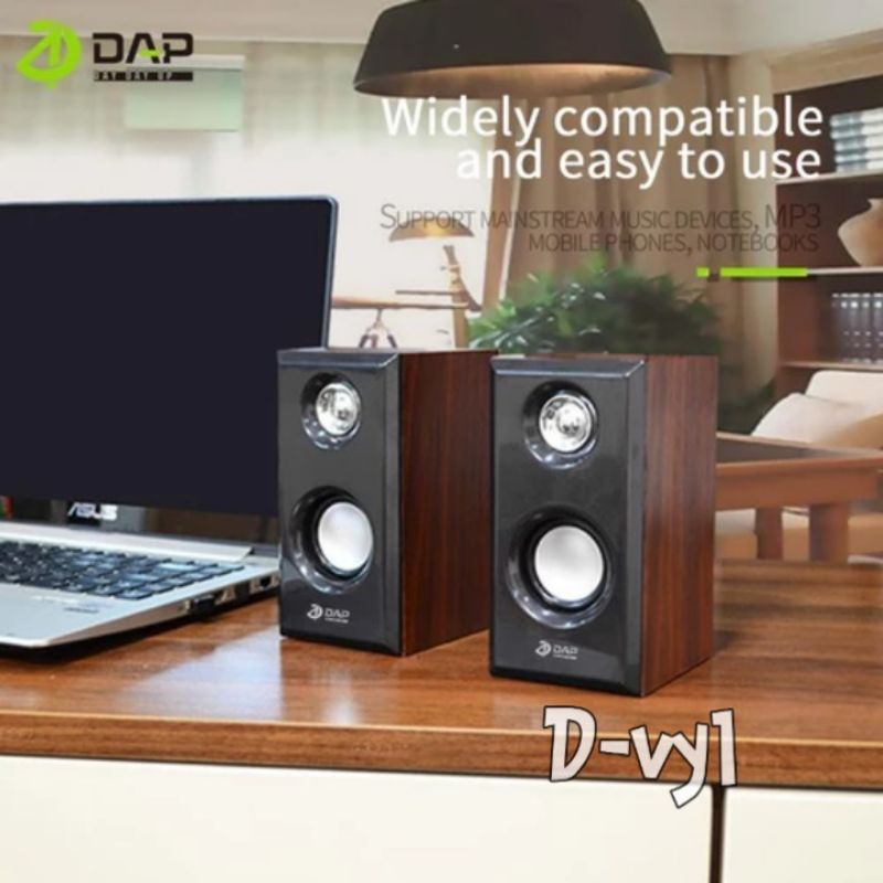 Speaker DAP D-VY1 USB AUX For Computer And Laptop