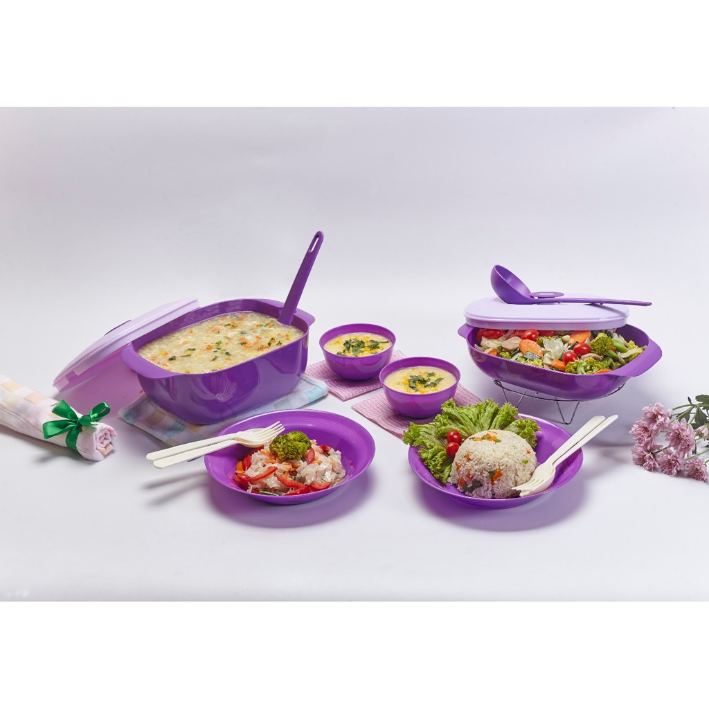 JASMINE SERVING SET/JASMINE SERVING SET PRASMANAN/WADAH SAJI MAKANAN SET 8 PCS