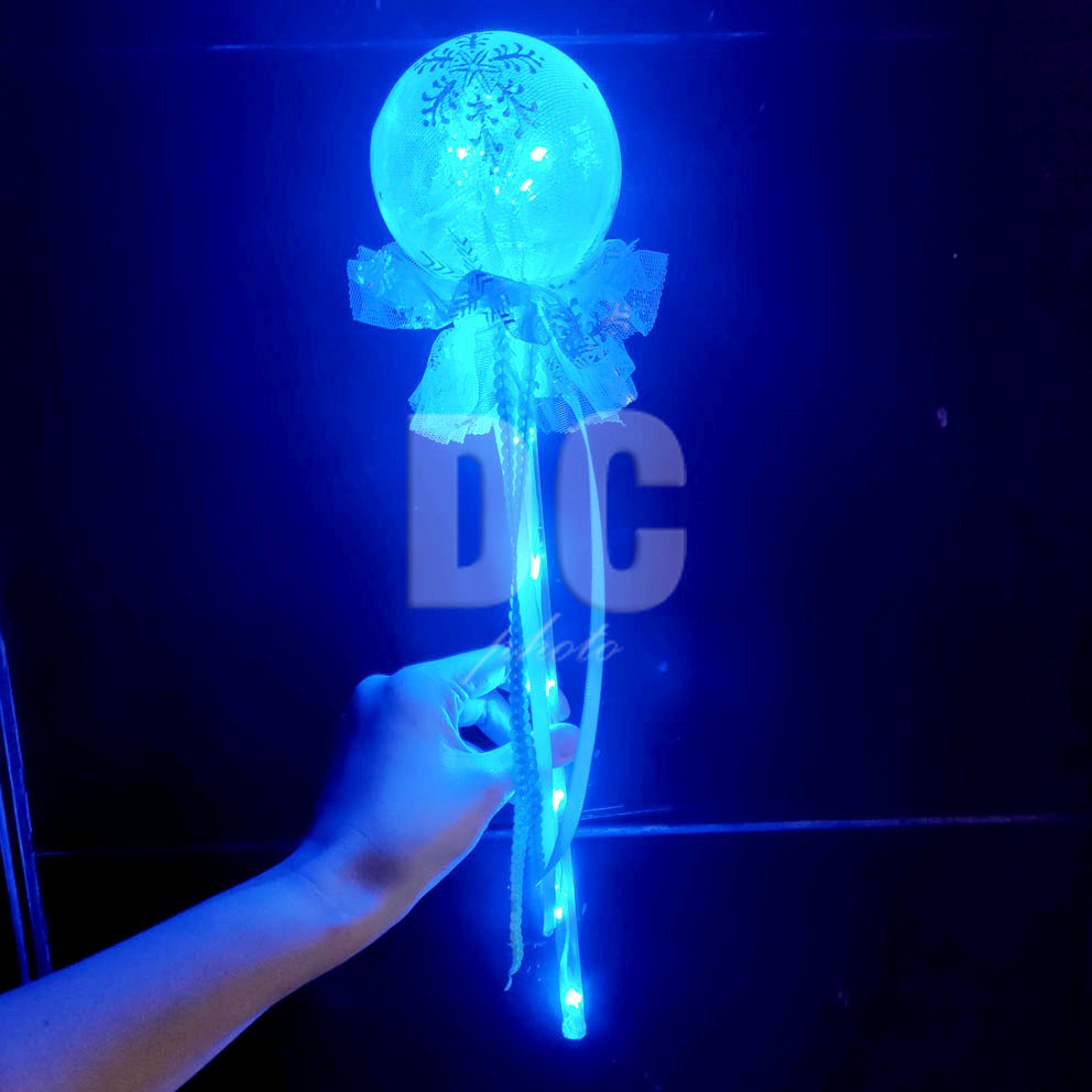 TGA Tongkat Bola LED Fairy Wand Peri Lampu Nyala Frozen Princess