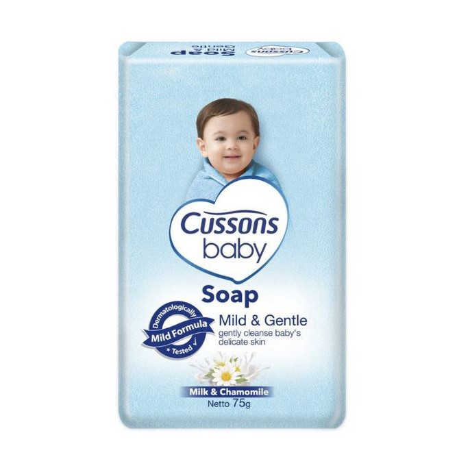 Cussons Baby Soap 75gr | Cussons Sabun Batang | Cusson Sabun Bayi