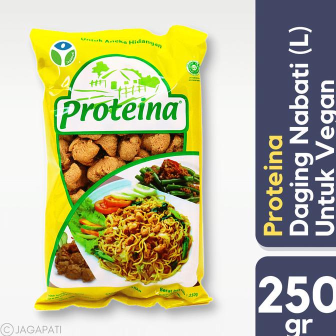 

Proteina - Protein Nabati / Daging Nabati (L) 250gr - Vegan - Sehat