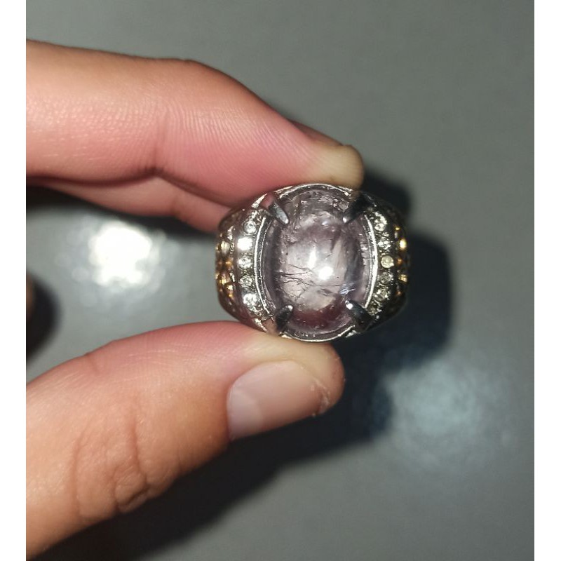 Batu cincin natural bungur tanjung bintang lampung antik unik jadul