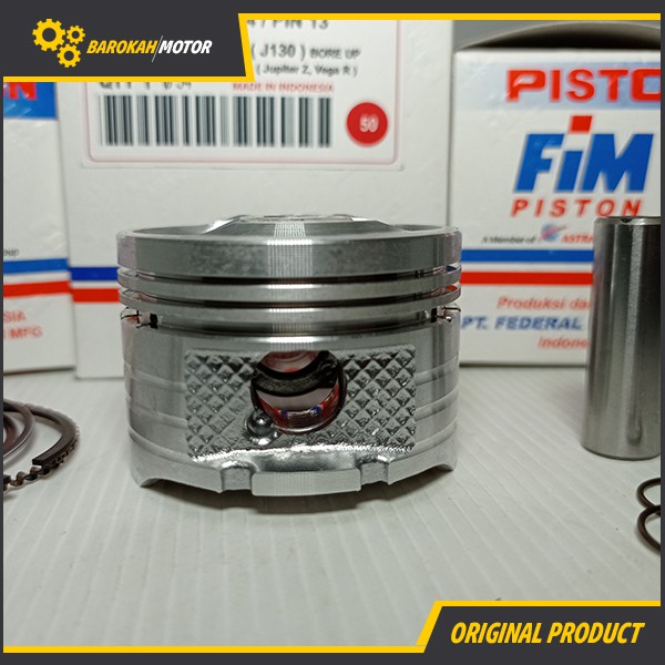 PISTON KIT SEHER SET JUPITER Z XB 53,5 54 54,5 55 PEN 13 FIM IZUMI-2