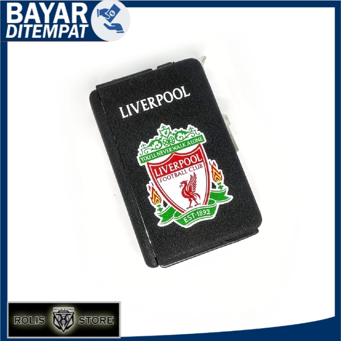 KOTAK ROKOK KOREK API TR 3454-14 LIVERPOOL TEMPAT ROKOK MANCIS