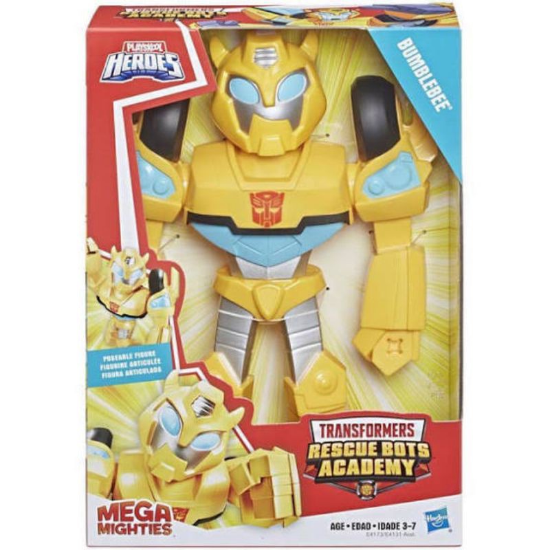 HASBRO ORIGINAL TRANSFORMERS  PLAYSCHOOL HEROES MEGA MIGHTIES BUMBLEBEE