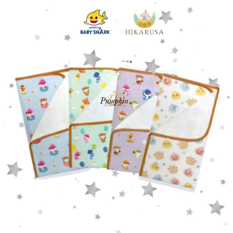 Hikarusa Baby Shark Blanket Selimut Bayi And Dewasa 150 x 200 cm