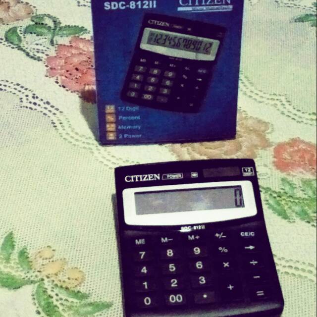 

Kalkulator Citizen SDC-812II