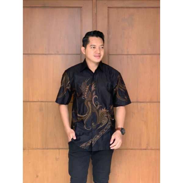 Ori Aksara Batik - Baju Hem Batik Katun Prima Masris Halus Adem Nyaman dipakai Menyerap Keringat New-Model 7