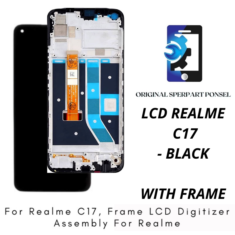 LCD + FRAME REALME C17 KUALITAS ORIGINAL