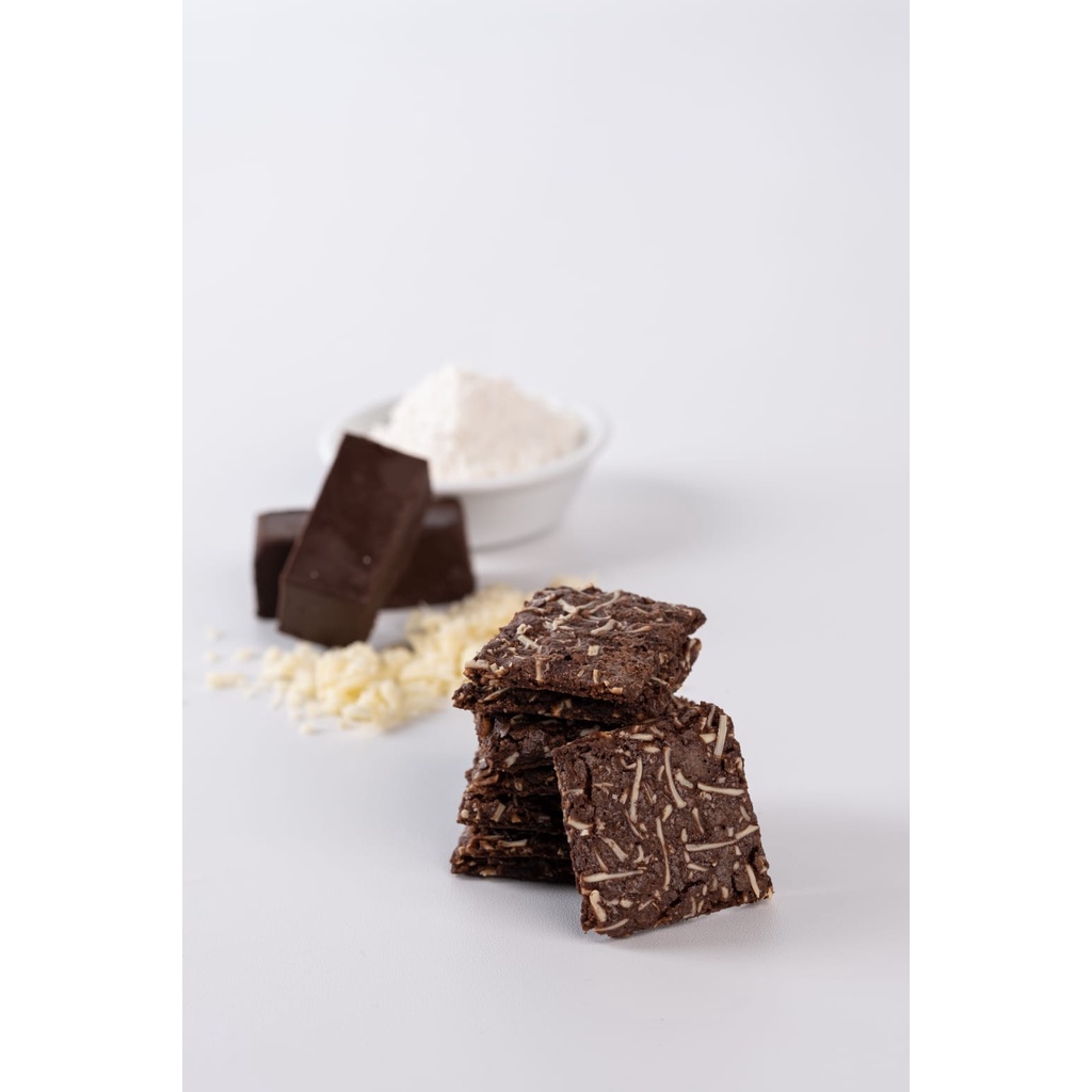 NUTREAT BROWNIES CRISPY HEALTHY SNACK 35GR | CHOCO ALMOND CHEESE