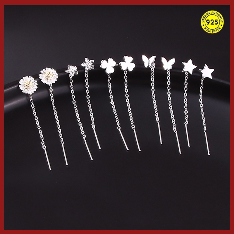 Anting Tusuk Sterling Silver 925 Untuk Wanita