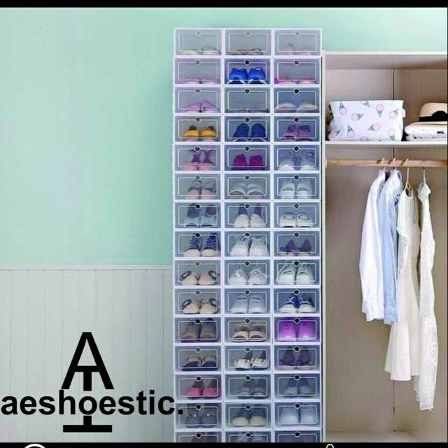 KOTAK SEPATU - KOTAK SEPATU PORTABLE - RAK SEPATU - KOTAK SEPATU PLASTIK  - KOTAK SEPATU TERMURAH