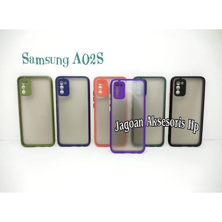 Bumper AERO CASE Samsung A02S A025F 6.5 inch Hardcase My Choice List Warna Matte