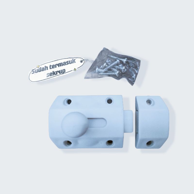 Grandel Kunci Kamar Mandi Plastik