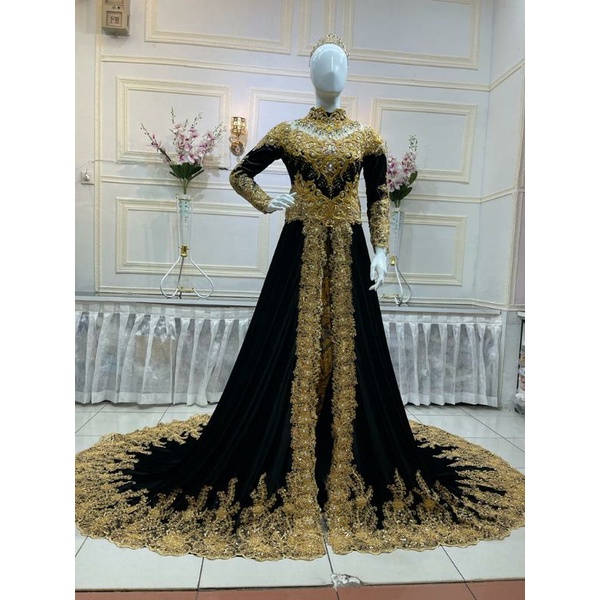 KEBAYA BLUDRU PENGANTIN / KEBAYA BLUDRU HITAM