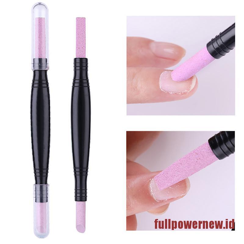 【COD】1PCS Quartz Stone Scrub Pen Cuticle Remover Pusher Trimmer Dead Skin Remover