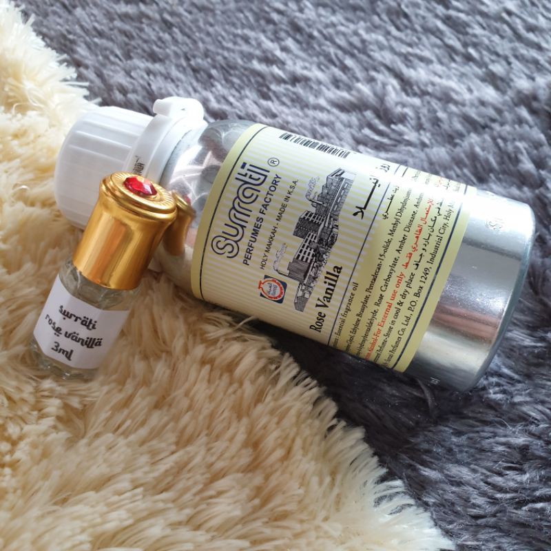 Surrati 3ml Rose Vanilla roses vanille
