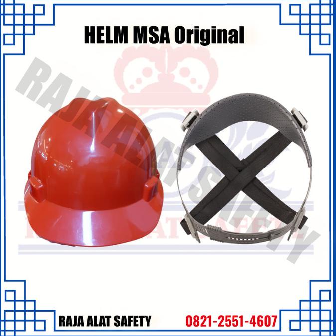 Helm Msa V-Gard Original / Safety Helmet Msa Original Amerika