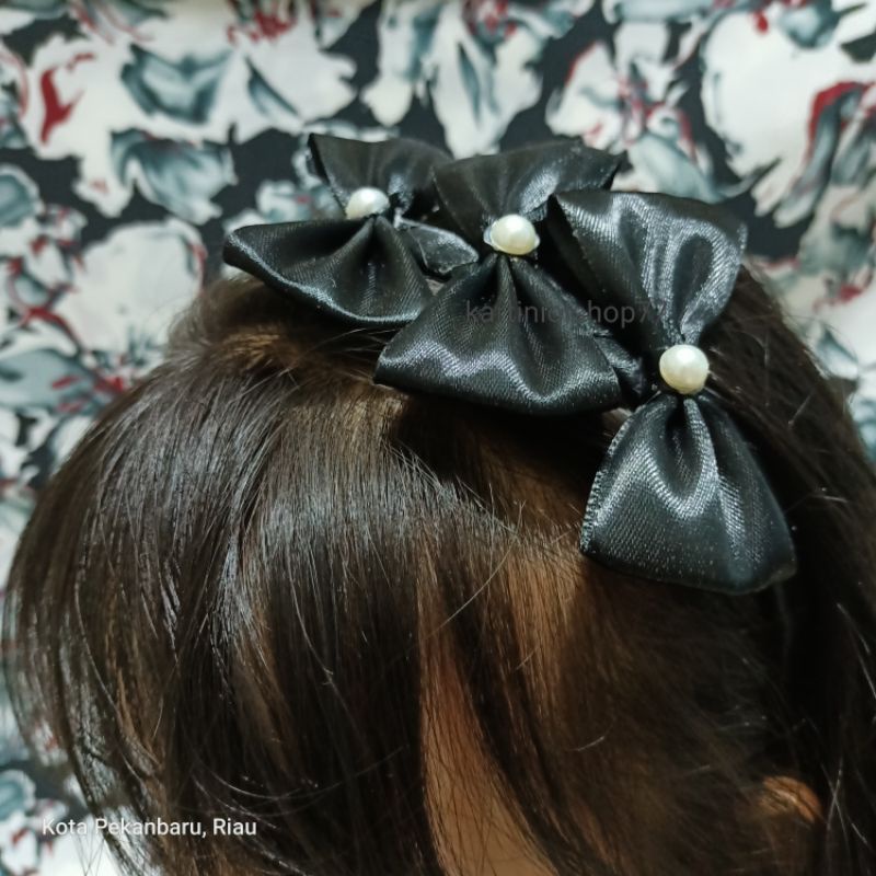 Bando Pita Satin Korea//Hair Headband Aksesoris Rambut Fashion Wanita