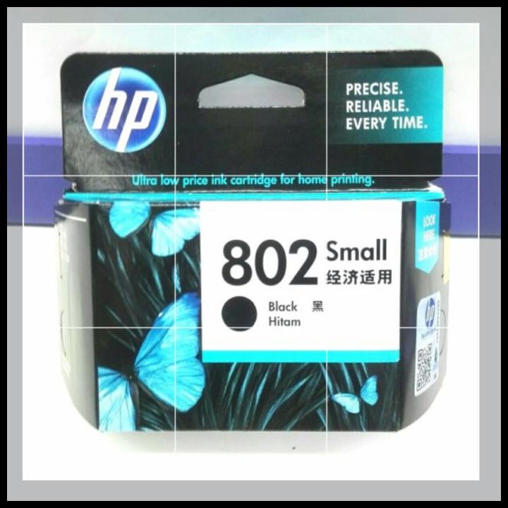Tinta Printer Original Hp 802 Black
