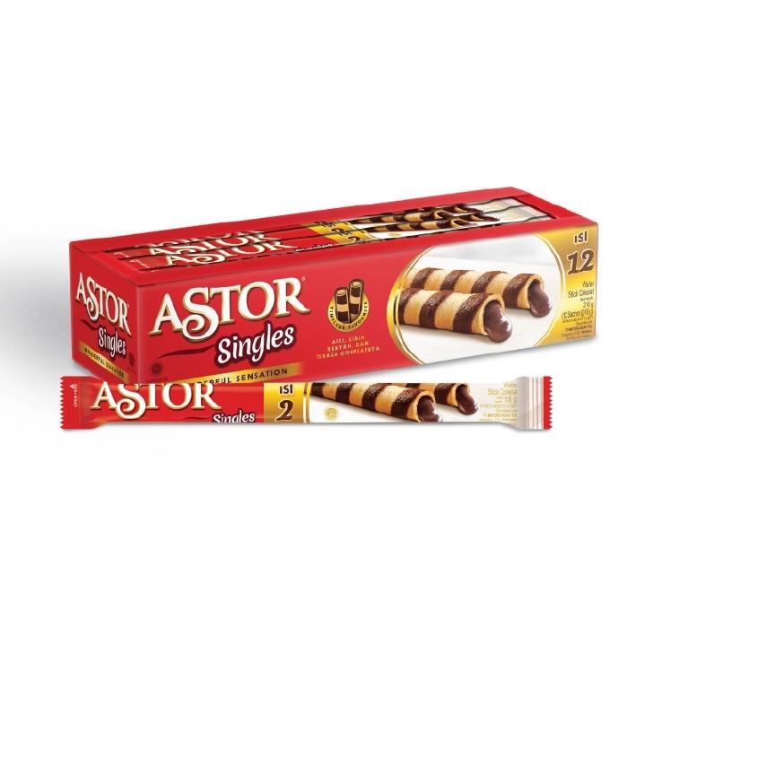 

Stock New Astor Singles Box 12 Pcs @18gr