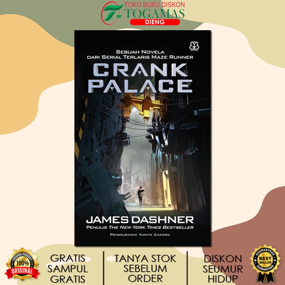 NOVEL CRANK PALACE KARYA JAMES DASHNER / BENTANG