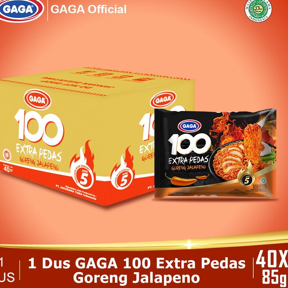 

ㄳ GAGA 100 Extra Pedas Goreng Jalapeno 85g (1 dus = 40 pcs Harga Grosir) HOT ITEM 3699 ✤