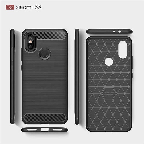 CASE SLIM FIT CARBON IPAKY XIAOMI MIA2 MI A2 XIAOMI MI6X MI 6X SOFTCASE - FA