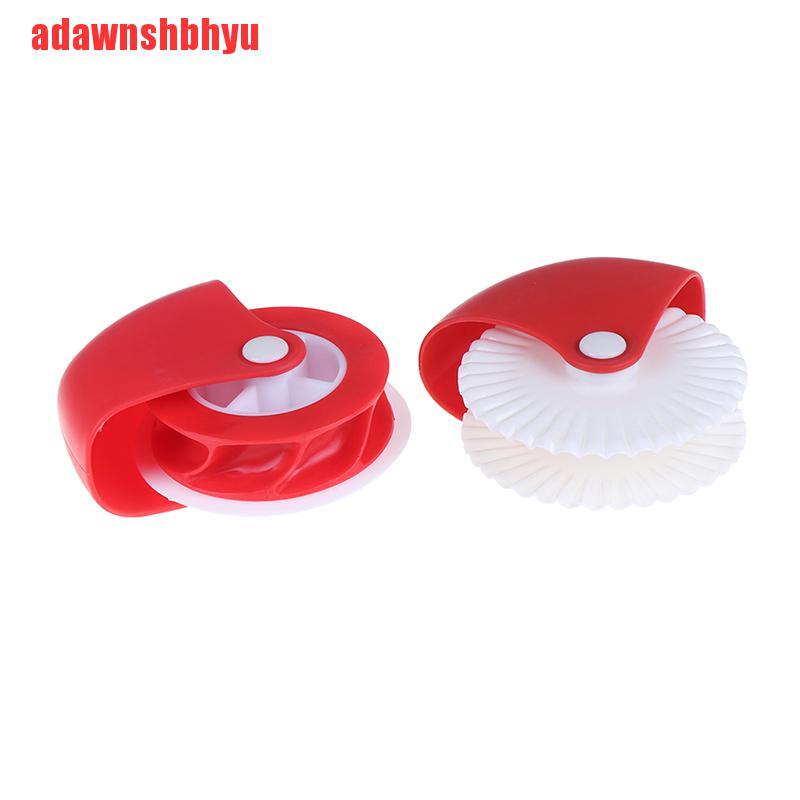 Alat Roller Pembuat Mie Spaghetti Pizza Pastry Model Lattice Wheel Diy