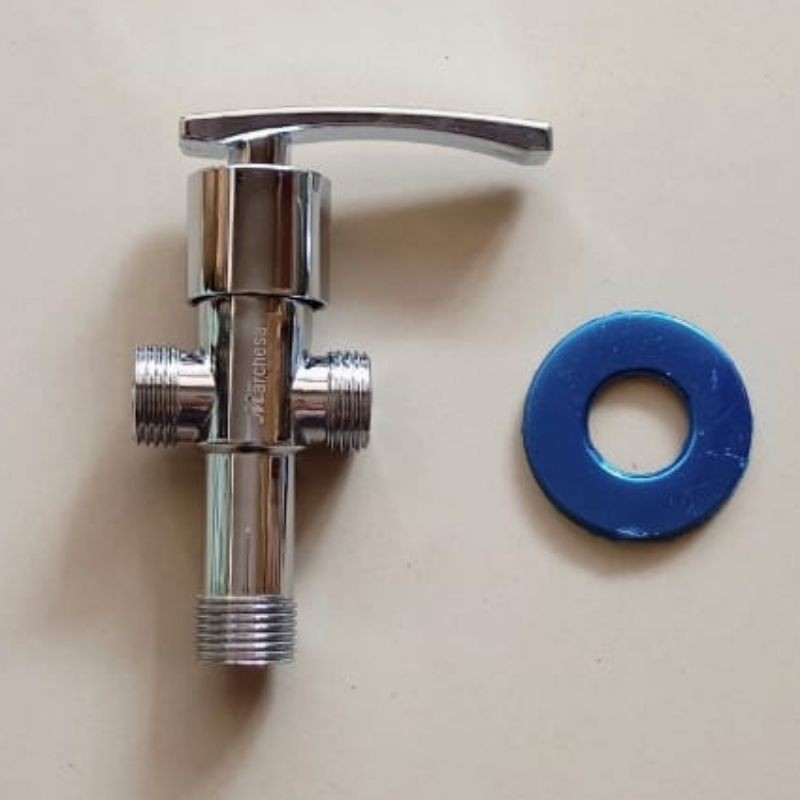 Stop Kran T Engkol Stik Ukuran 1/2 inchi