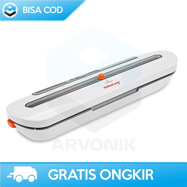 PACKING MACHINE VACUUM SEALER PENYEGEL PLASTIK XINBAOLONG 80W 220V ABS