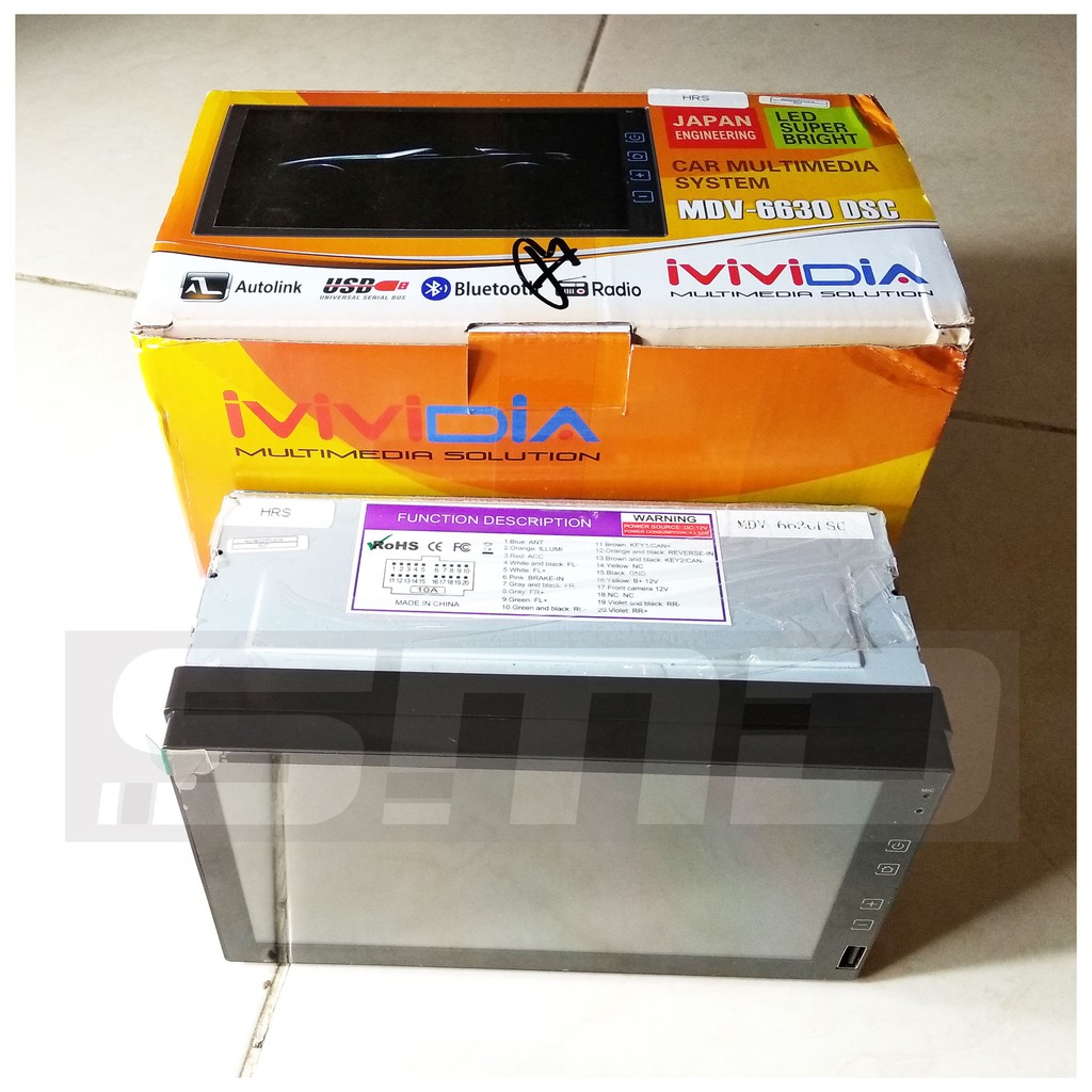 Head Unit Double Din MVIDIA MDV-6630DSC Universal