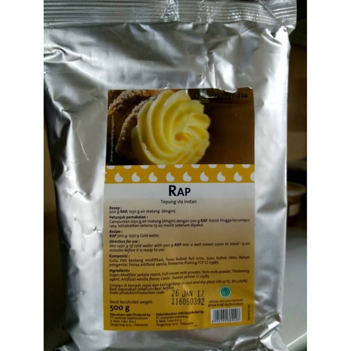

RAP TEPUNG VLA INSTANT - 500G
