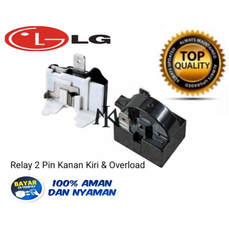 Relay overload kulkas 2 pintu LG