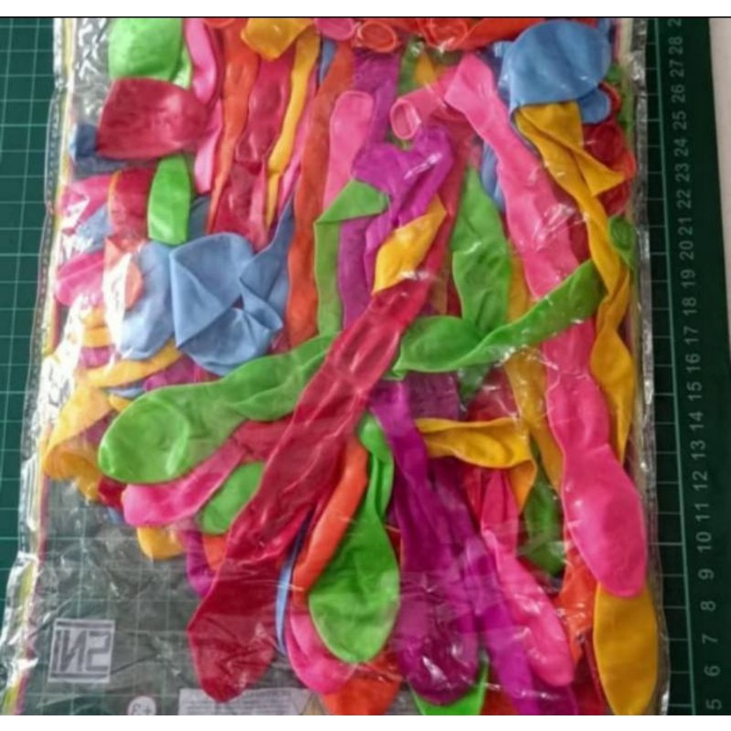 Balon Kacang Panjang // Balon panjang/isi 100 pcs grosir