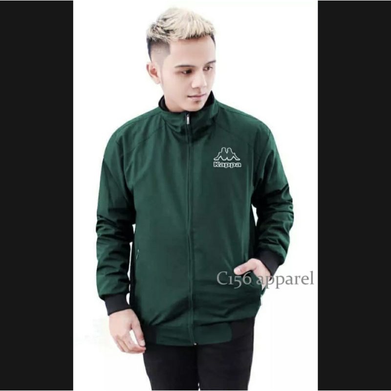 Jaket Harrington Pria Waterproof OUTDOOR INDOOR Premium Bahan Taslan Quality DISTRO