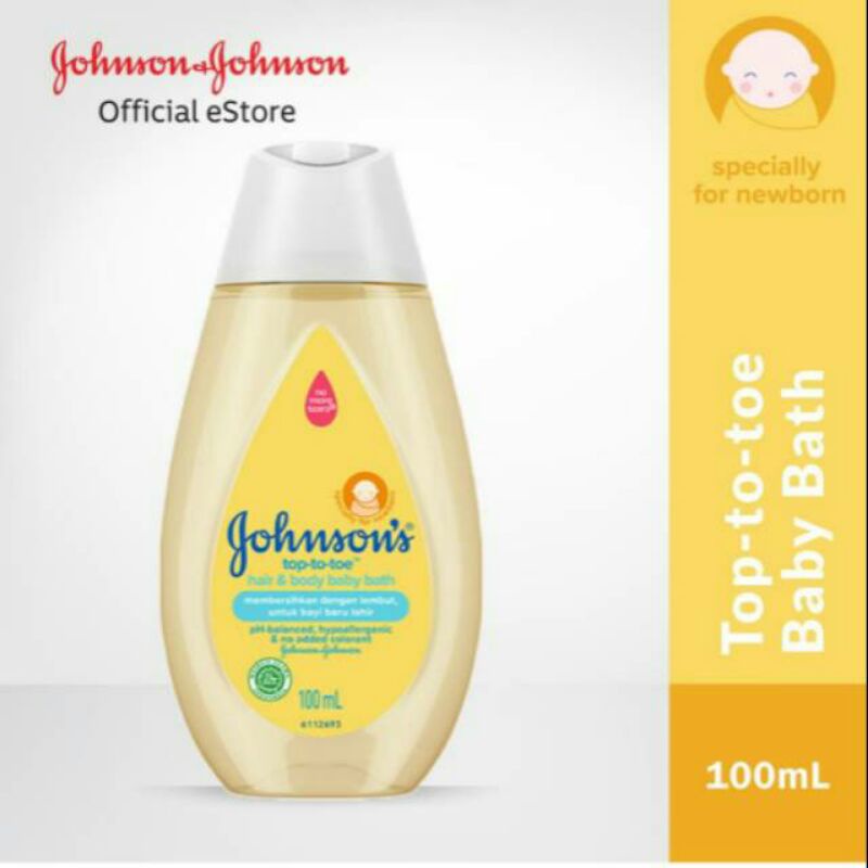 Johnson's Baby Top-To-Toe Wash 100 - 200 ML ORIGINAL 100%