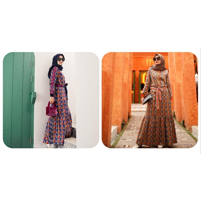 DRESS MONEL RETRO SUMMER