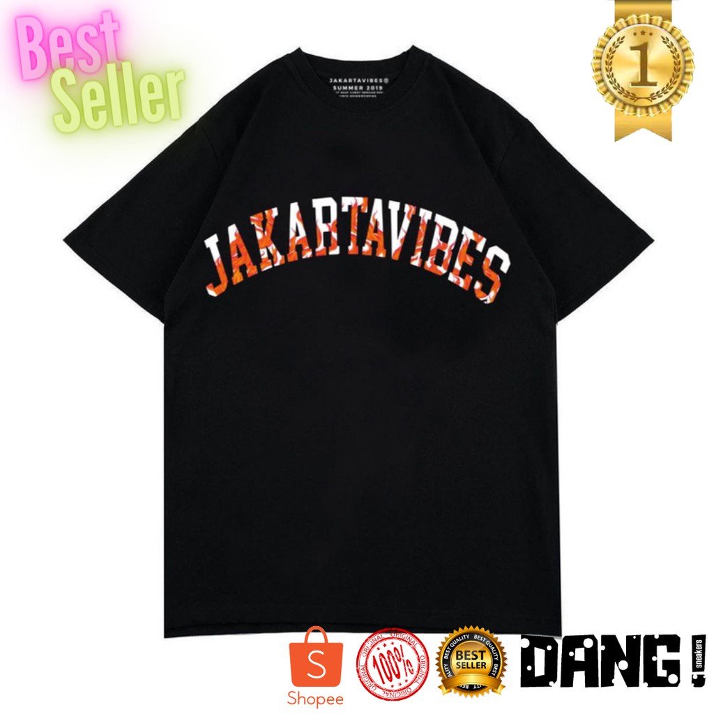 Kaos Jakarta Vibes tshirt Produk Lokal-1