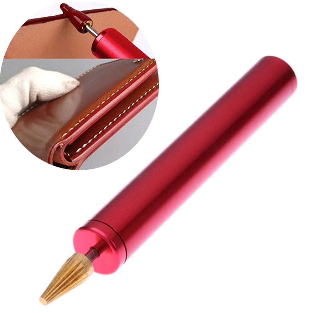 

Leather tools Edge dyeing pen Roller dengan Ujung Brass