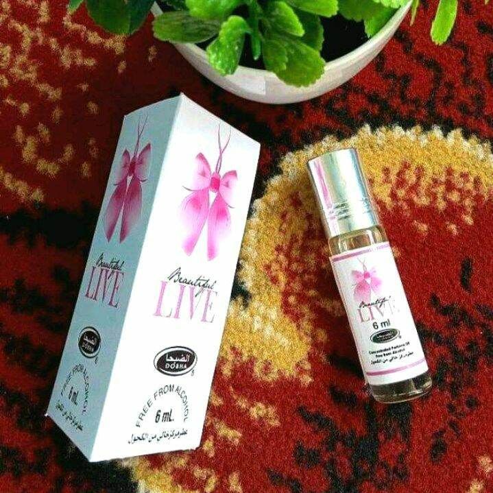 BEAUTIFUL LIVE Parfum DOBHA Kemasan 6ml Minyak Wangi Roll On Non Alkohol