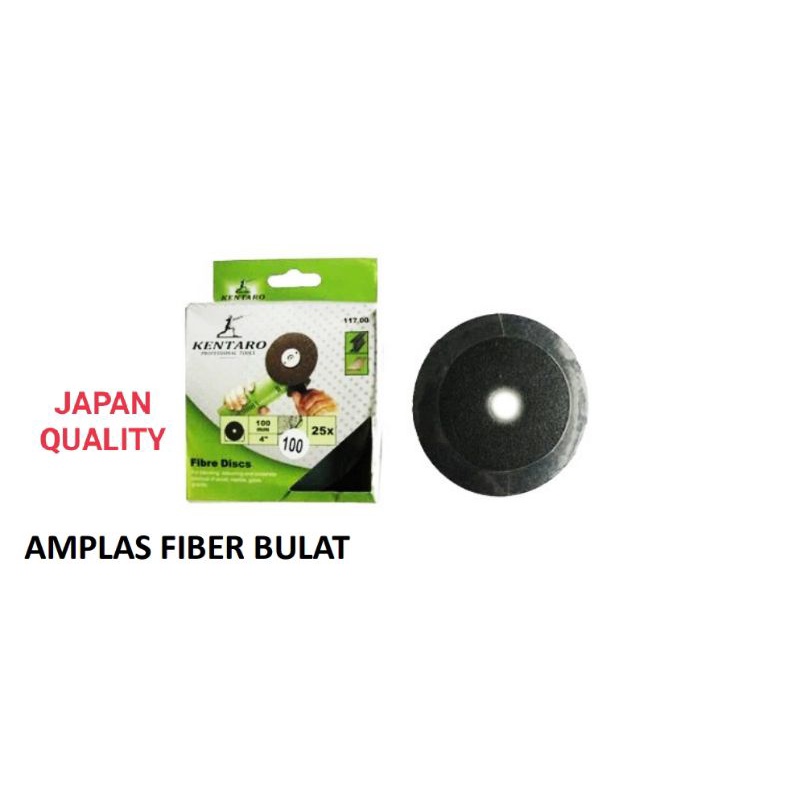 AMPLAS BESI / KAYU / FIBER 4&quot; KENTARO JAPAN QUALITY