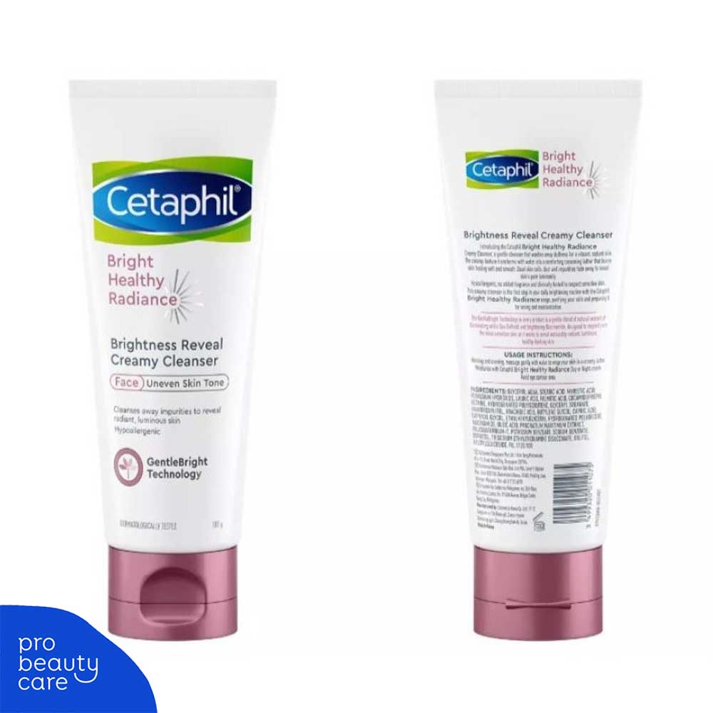 Cetaphil - Bright Healthy Radiance Brightness Reveal Creamy Cleanser (100 ml)