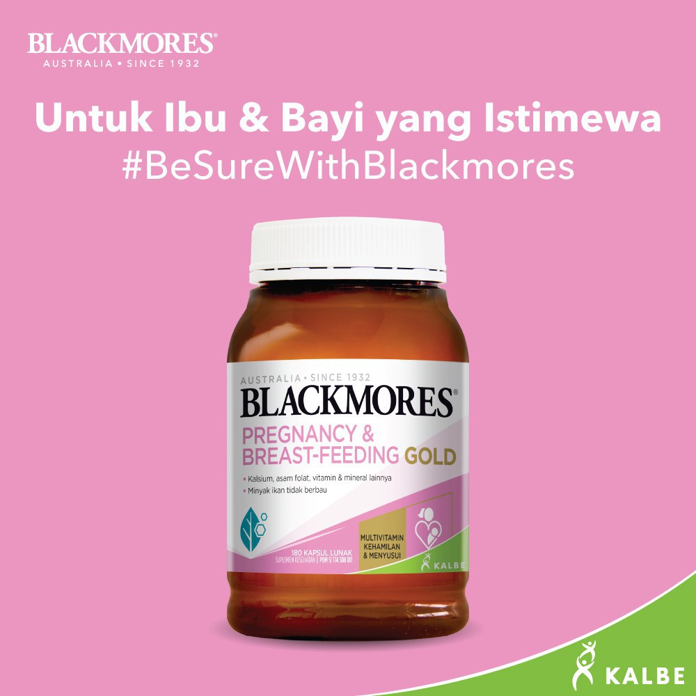 Blackmores Pregnancy &amp; Breast - Feeding Gold (120)