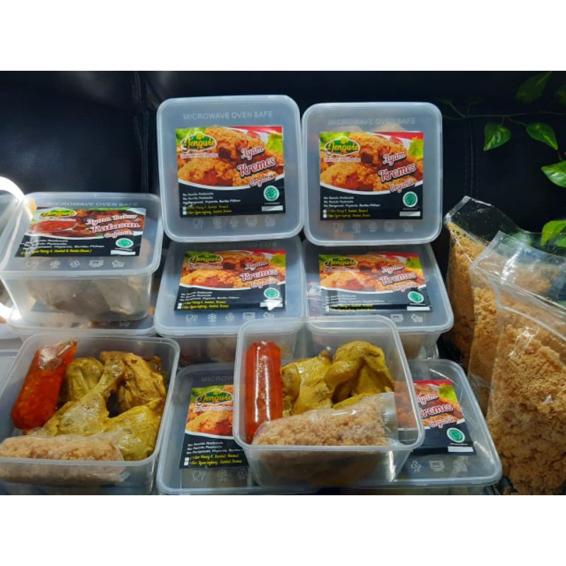 

Organik Chicken ungkep Kremes Dapur Jengwie