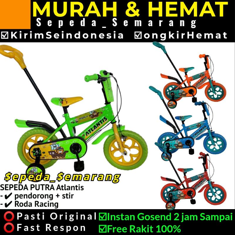 Rem hidrolik sepeda merek Radius plus rotor