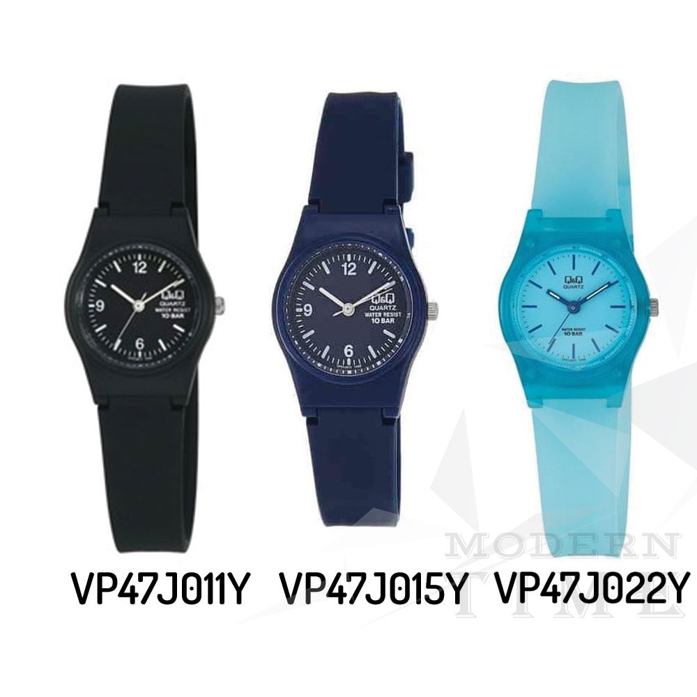 Q&amp;Q Original Jam Tangan Wanita VP47J Series - Jam Tangan Wanita - Karet