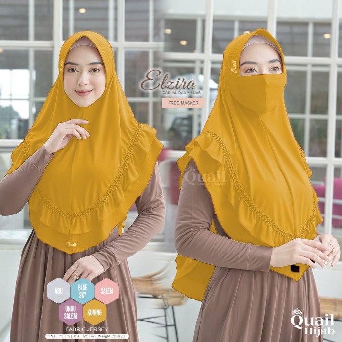 HIJAB INSTANT ELZIRA ORI FARRAH ARJUNA HIJAB