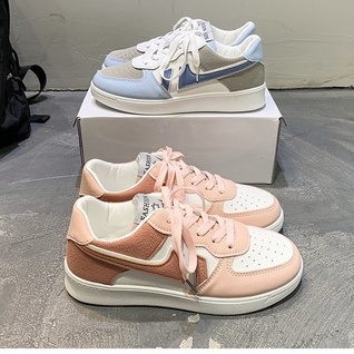 SW33 Sepatu Sneakers Tali Wanita Import Korea - Sepatu Import Sneakers Wanita - Sepatu Kanvas Import