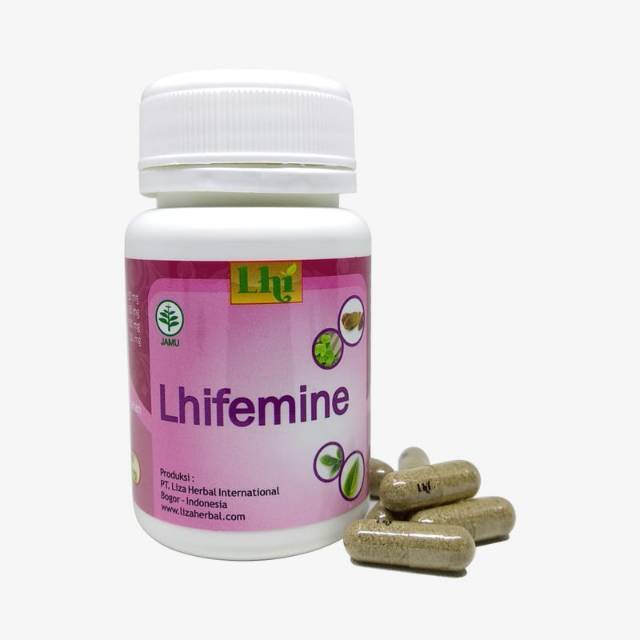 LHIFEMINE Kapsul Liza Herbal Khususnya Untuk Wanita